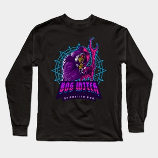 Bog Witch Mana Is Blood Long Sleeve T-Shirt